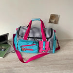 Travel Duffel Bag Water-Resistant Multi-Compartment & Shoe Pocket
