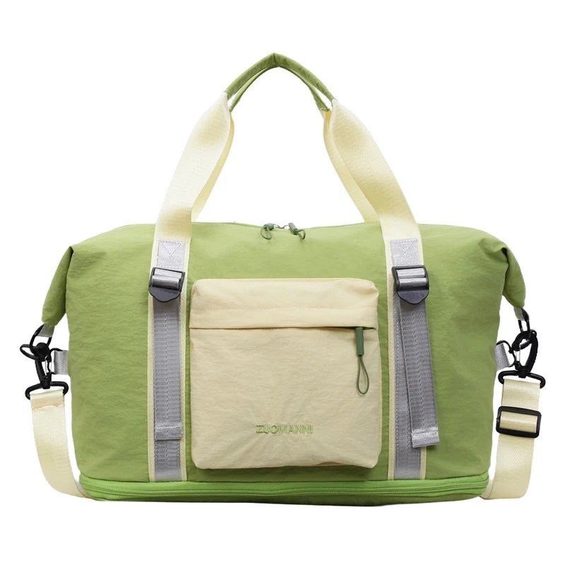 Travel Duffel Bag Water-Resistant Multiple Compartments