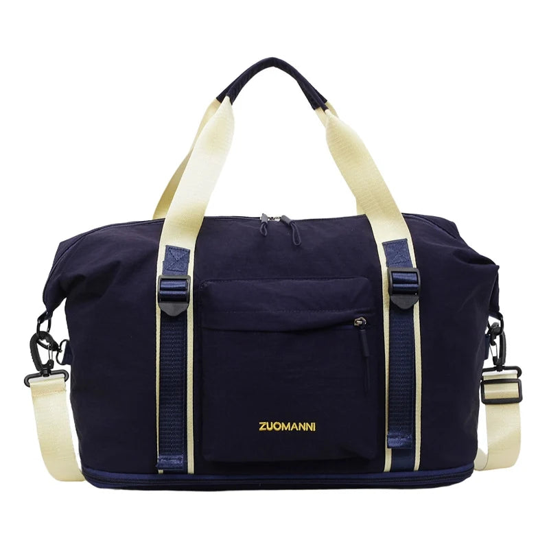 Travel Duffel Bag Water-Resistant Multiple Compartments