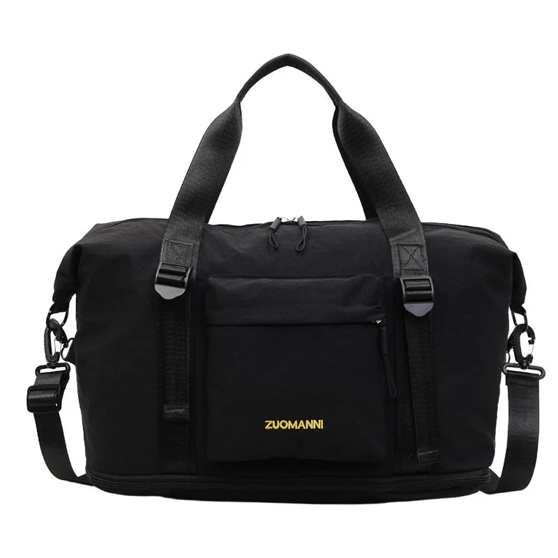 Travel Duffel Bag Water-Resistant Multiple Compartments