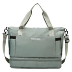 Travel Duffel Bag Water-Resistant Multiple Compartments Adjustable Strap