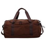Travel Duffel Bag Water-Resistant Multiple Pockets & Adjustable Shoulder Strap