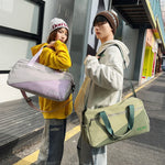 Travel Duffel Bag Water-Resistant Multiple Pockets & Adjustable Strap