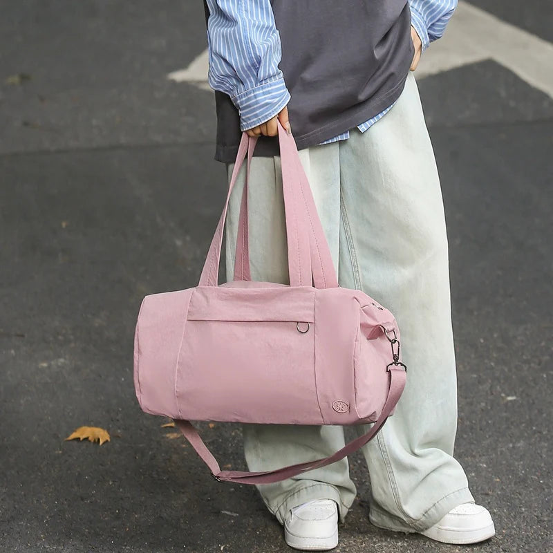 Travel Duffel Bag Water-Resistant Multiple Pockets & Adjustable Strap