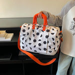 Travel Duffel Bag Water-Resistant Multiple Pockets & Adjustable Strap