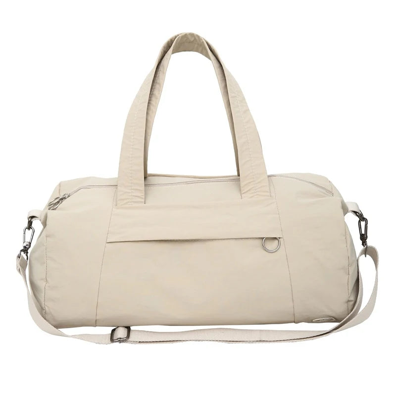 Travel Duffel Bag Water-Resistant Multiple Pockets & Adjustable Strap