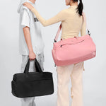 Travel Duffel Bag Water-Resistant Multiple Pockets Detachable Shoulder Strap