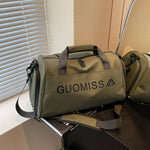 Travel Duffel Bag Water-Resistant Multiple Pockets & Detachable Strap