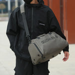Travel Duffel Bag Water-Resistant Multiple Pockets & Detachable Strap