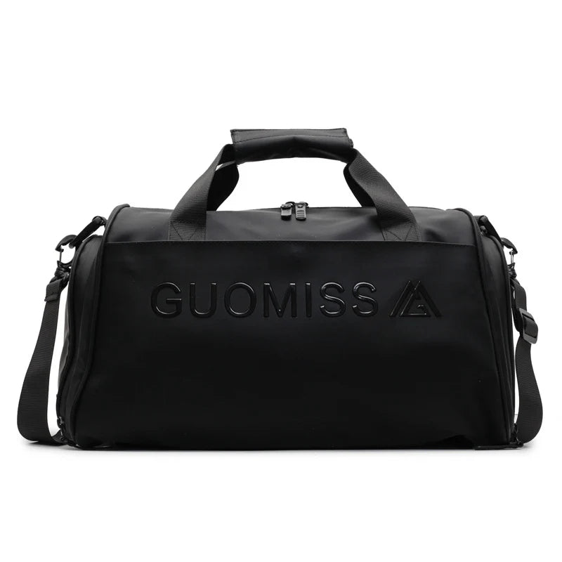 Travel Duffel Bag Water-Resistant Multiple Pockets & Detachable Strap