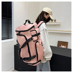Travel Duffel Bag Water-Resistant Multiple Zippered Pockets