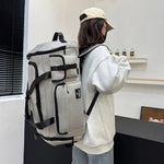 Travel Duffel Bag Water-Resistant Multiple Zippered Pockets