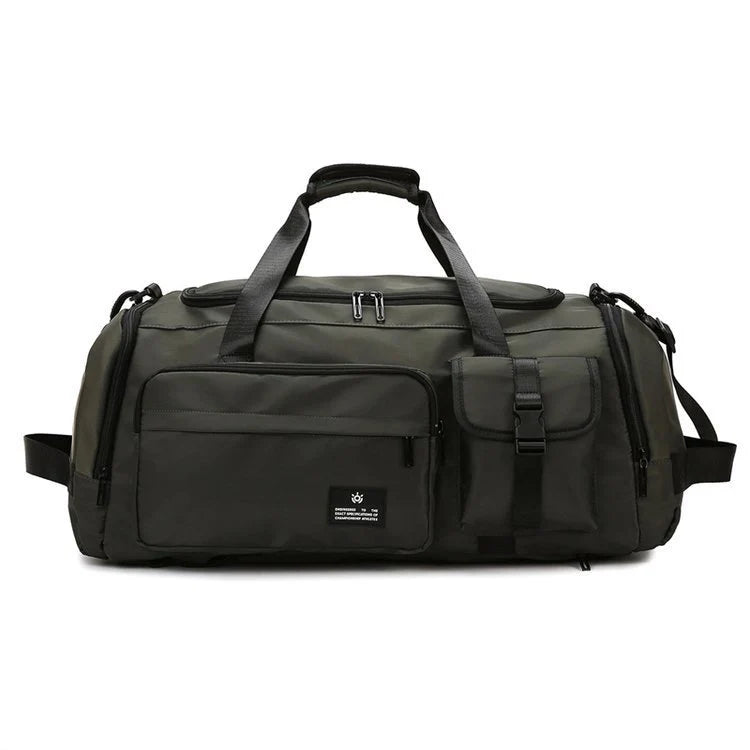 Travel Duffel Bag Water-Resistant Multiple Zippered Pockets
