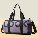 Travel Duffel Bag Water-Resistant Spacious Adjustable Padded Strap