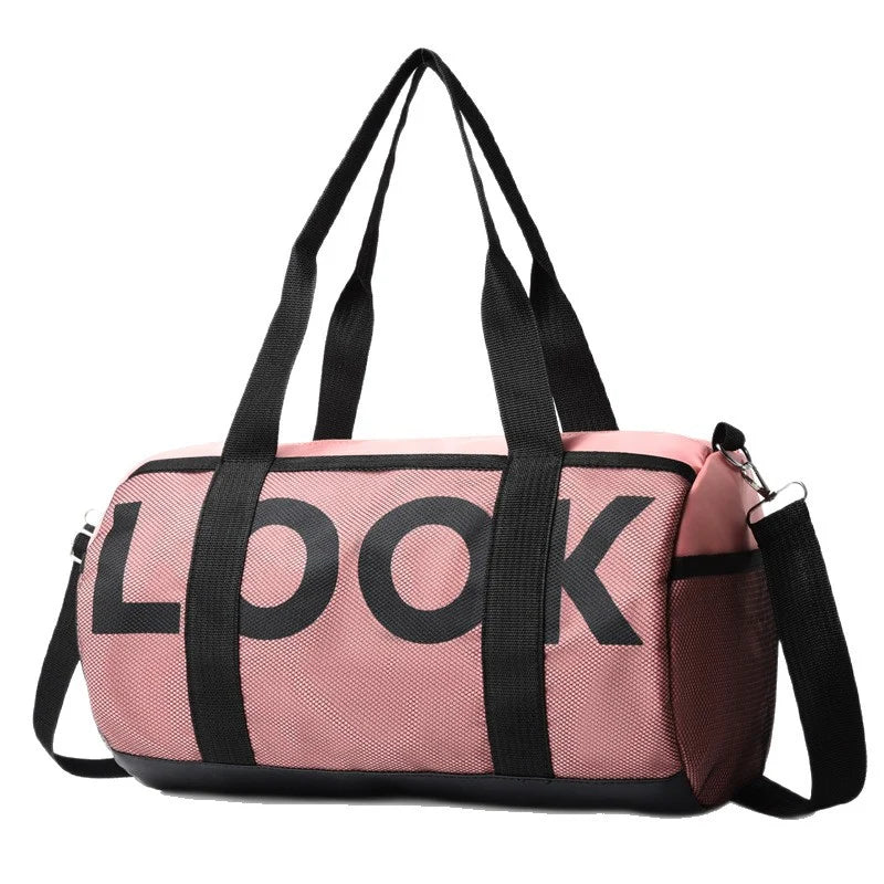 Travel Duffel Bag Water-Resistant Spacious Adjustable Padded Strap