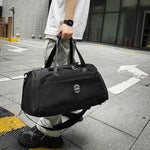 Travel Duffel Bag Water-Resistant Spacious Detachable Shoulder Strap