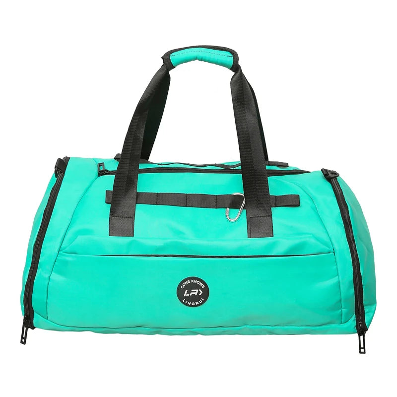 Travel Duffel Bag Water-Resistant Spacious Detachable Shoulder Strap