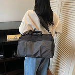 Travel Duffel Bag Water-Resistant Spacious Interior Adjustable Strap