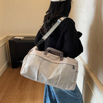 Travel Duffel Bag Water-Resistant Spacious Interior Adjustable Strap
