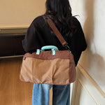 Travel Duffel Bag Water-Resistant Spacious Interior Adjustable Strap