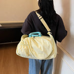 Travel Duffel Bag Water-Resistant Spacious Interior & Multiple Pockets