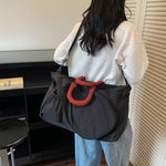 Travel Duffel Bag Water-Resistant Spacious Interior & Multiple Pockets