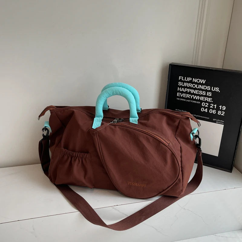 Travel Duffel Bag Water-Resistant Spacious Interior & Multiple Pockets