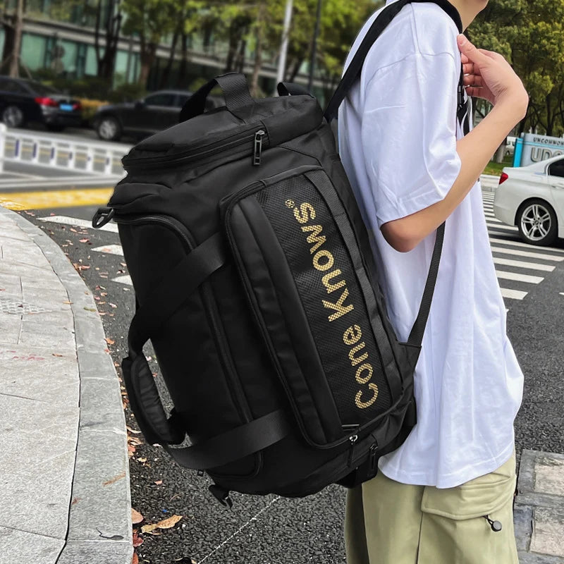 Travel Duffel Bag Water-Resistant Spacious Interior & Multiple Pockets