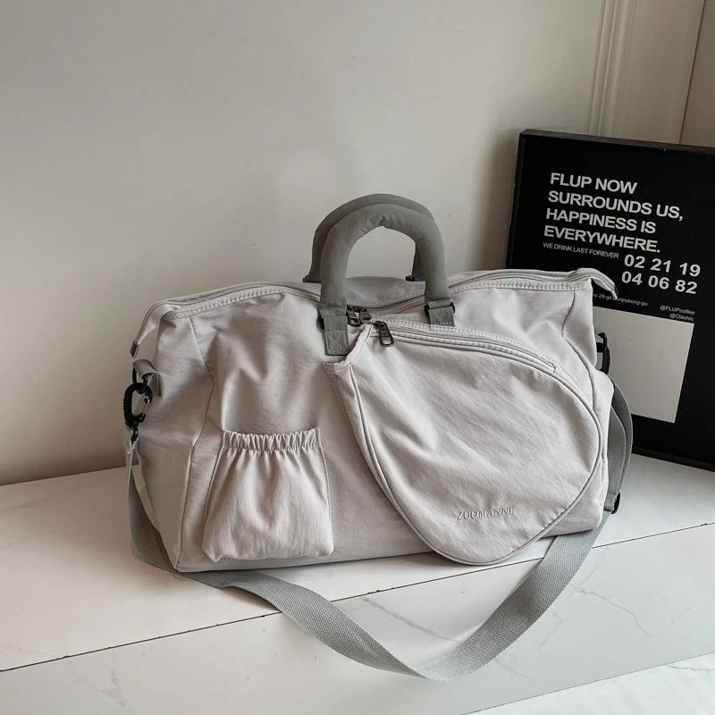 Travel Duffel Bag Water-Resistant Spacious Interior & Multiple Pockets