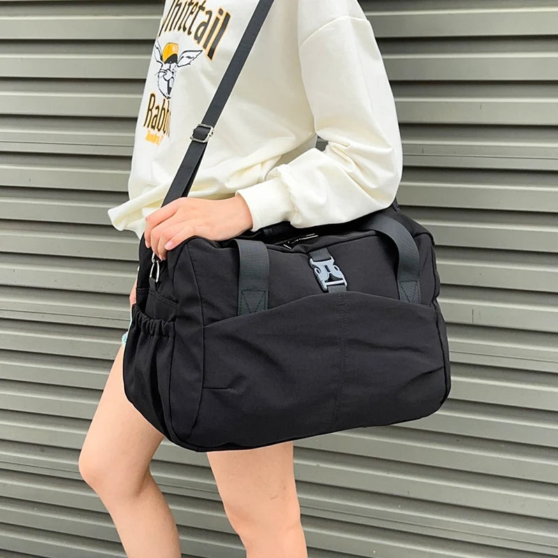 Travel Duffel Bag Water-Resistant Spacious Interior & Organized Pockets
