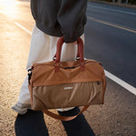 Travel Duffel Bag Water-Resistant Spacious Interior Padded Shoulder Strap