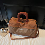 Travel Duffel Bag Water-Resistant Spacious Interior Padded Shoulder Strap