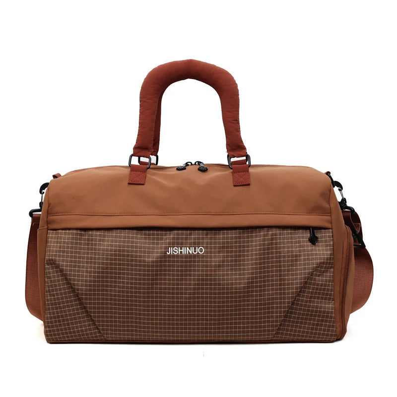Travel Duffel Bag Water-Resistant Spacious Interior Padded Shoulder Strap