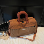 Travel Duffel Bag Water-Resistant Spacious Interior Padded Shoulder Strap