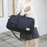 Travel Duffel Bag Water-Resistant Spacious Multiple Pockets