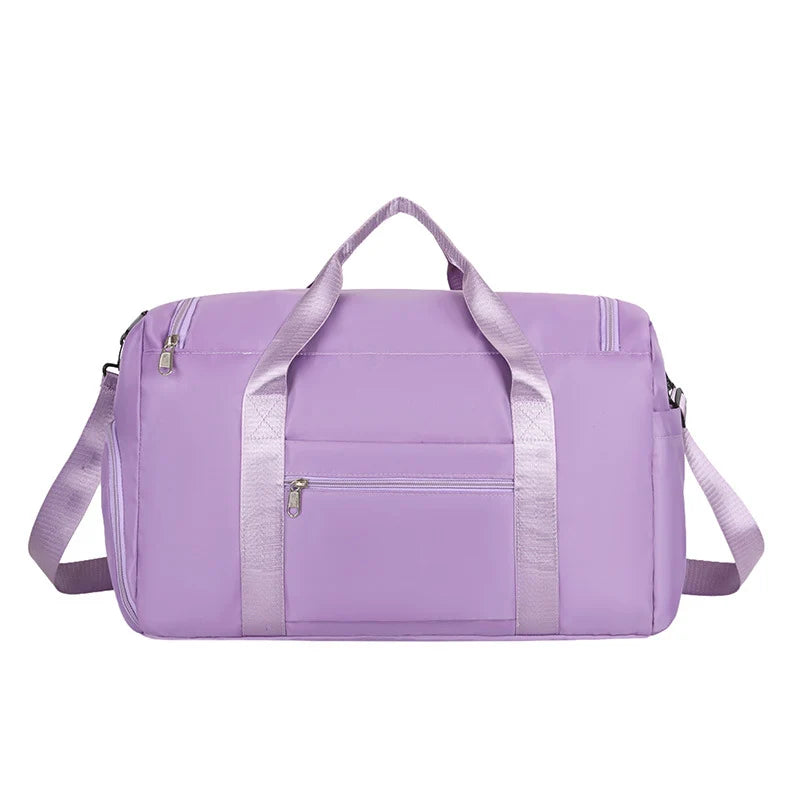 Travel Duffel Bag Water-Resistant Spacious Multiple Pockets