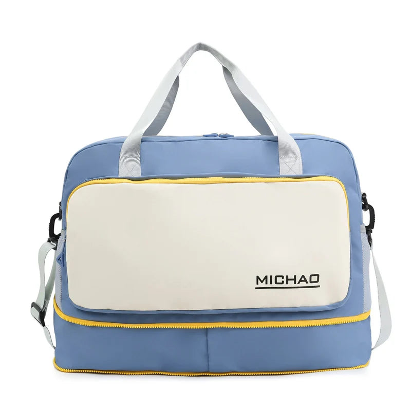 Travel Duffel Bag Water-Resistant Spacious Padded Handles