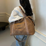 Travel Duffel Bag Water-Resistant Spacious Padded Shoulder Straps