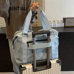 Travel Duffel Bag Water-Resistant Spacious Padded Shoulder Straps