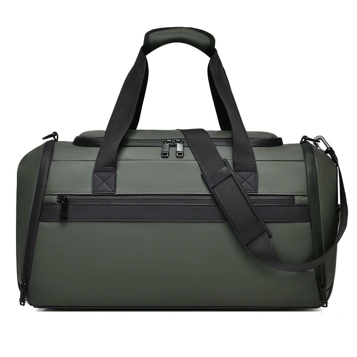 Travel Duffel Bag Waterproof Multiple Compartments Adjustable Padded Straps