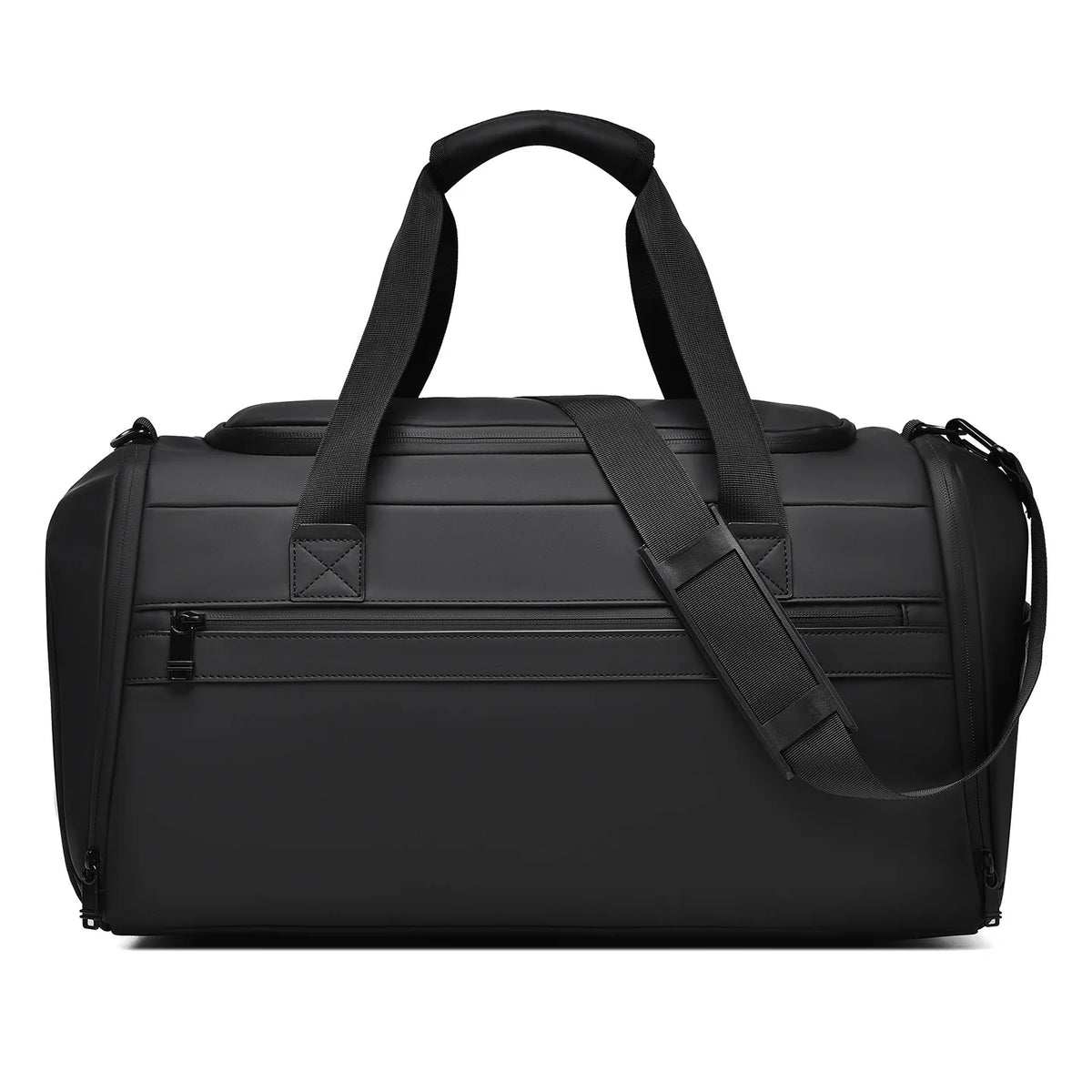 Travel Duffel Bag Waterproof Multiple Compartments Adjustable Padded Straps