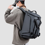 Travel Duffel Bag Waterproof Multiple Compartments Padded Handles