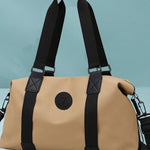 Travel Duffel Bag Waterproof Multiple Pockets & Adjustable Straps