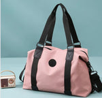 Travel Duffel Bag Waterproof Multiple Pockets & Adjustable Straps