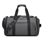 Travel Duffel Bag Waterproof Multiple Pockets & Padded Shoulder Strap
