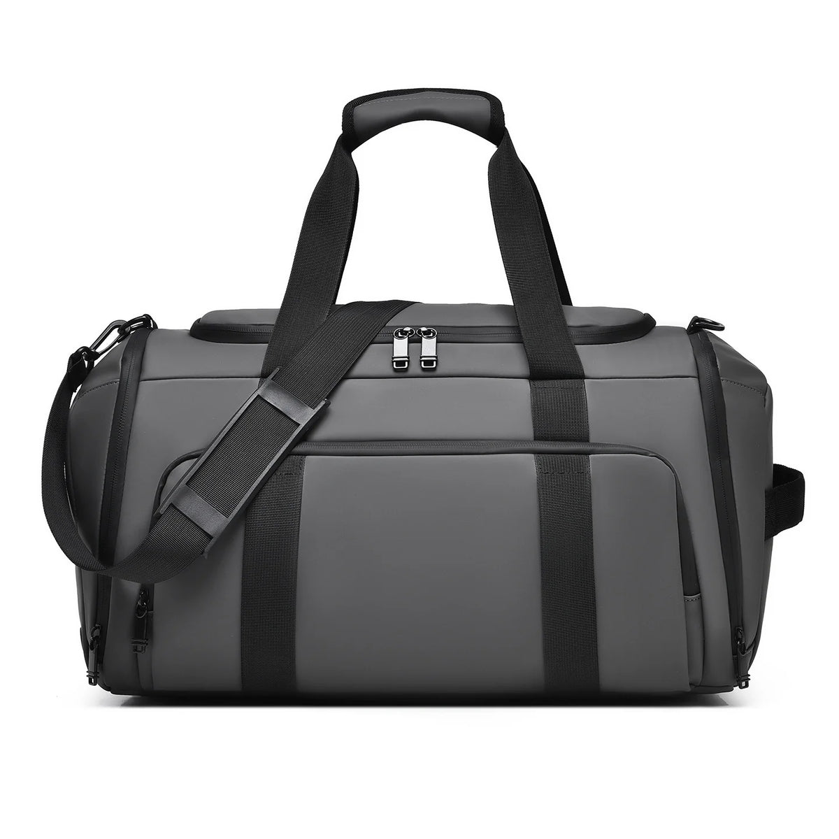 Travel Duffel Bag Waterproof Multiple Pockets & Padded Shoulder Strap