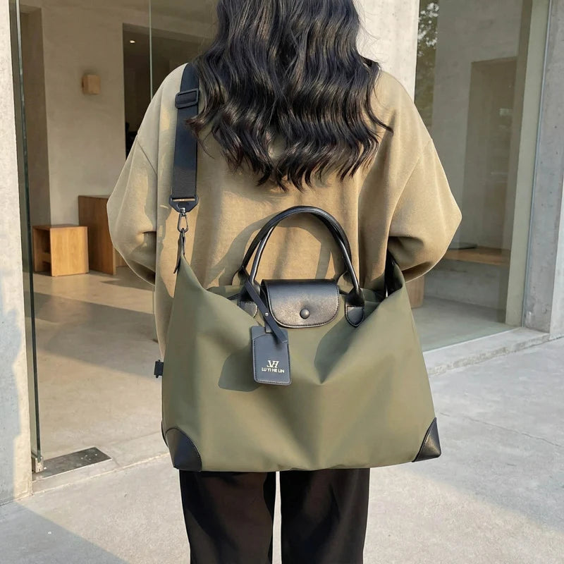 Travel Duffel Bag Waterproof Spacious Detachable Shoulder Strap