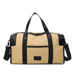Travel Duffel Bag Waterproof Zippered Pockets Adjustable Shoulder Strap