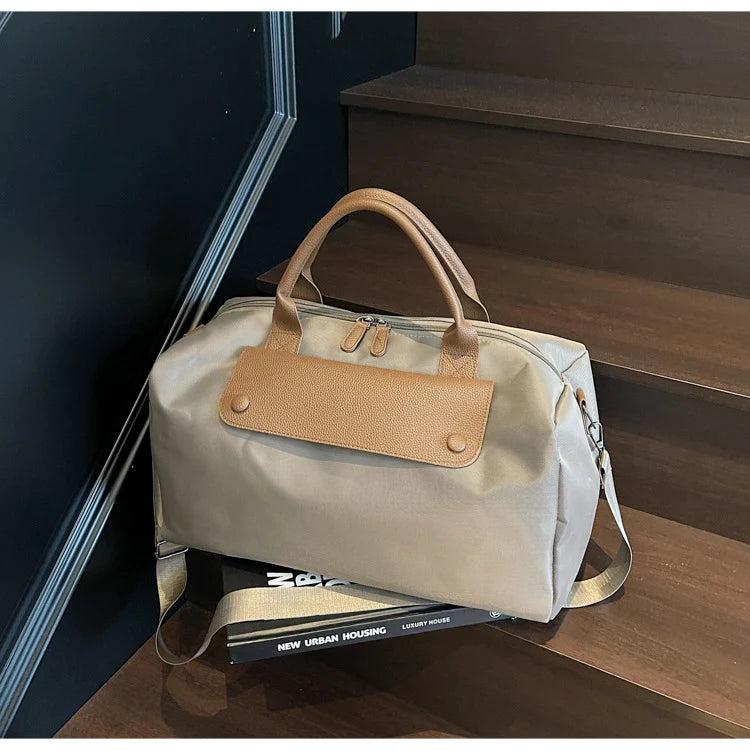 Travel Duffel Bag Weather-Resistant Multiple Compartments & Adjustable Strap