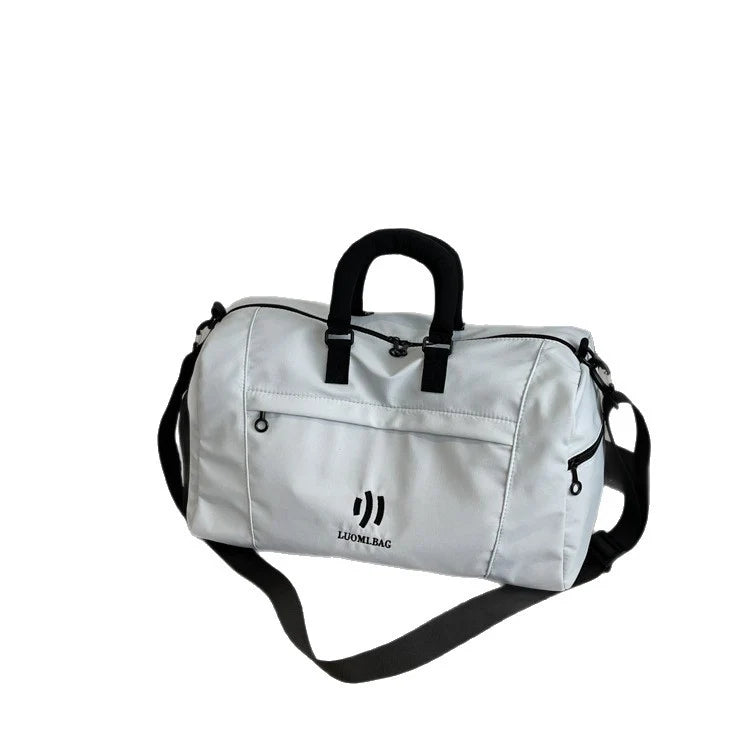 Travel Duffel Bag Weather-Resistant Multiple Pockets Detachable Shoulder Strap